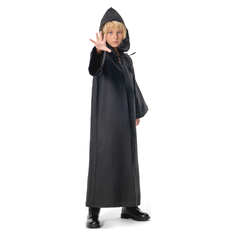 Star Wars Kids Obi Wan Kenobi Cosplay Halloween Brown/Black Costume Cloak sets - Bild 22 von 25