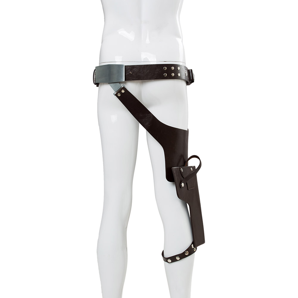 Star Wars Han Solo Cosplay Costume Belt and Belt Holster Accessories Halloween - Picture 20 of 35