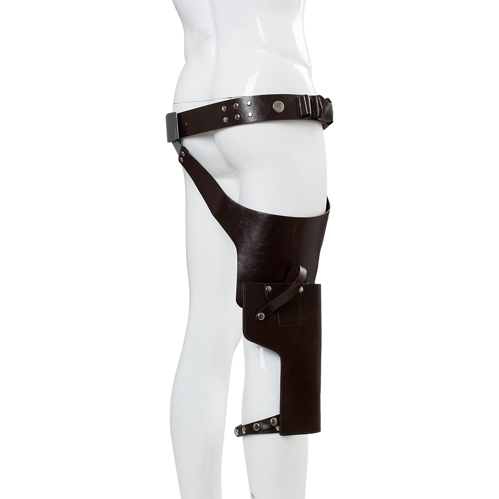 Star Wars Han Solo Cosplay Costume Belt and Belt Holster Accessories Halloween - Picture 21 of 35