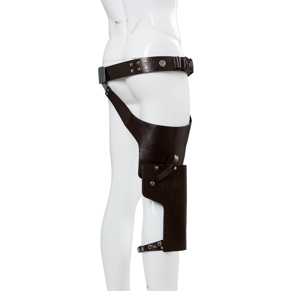 Star Wars Han Solo Cosplay Costume Belt and Belt Holster Accessories Halloween - Picture 22 of 35