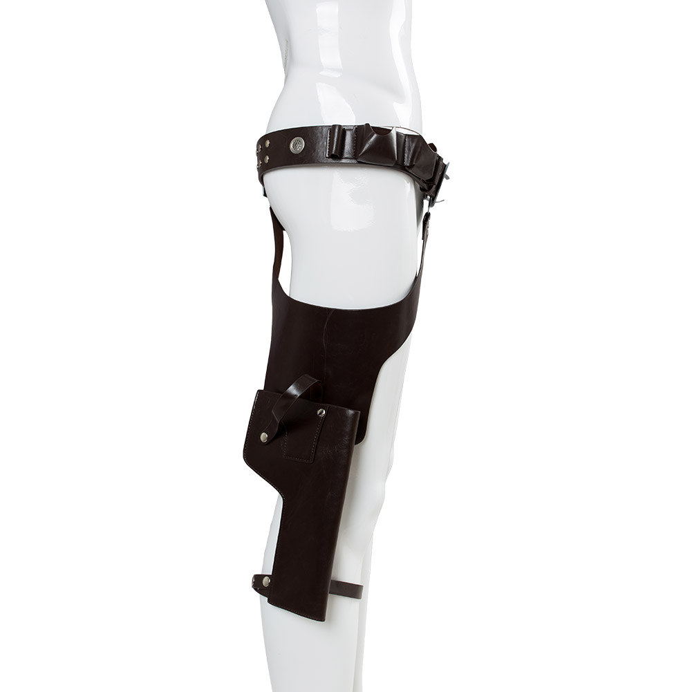 Star Wars Han Solo Cosplay Costume Belt and Belt Holster Accessories Halloween - Picture 26 of 35