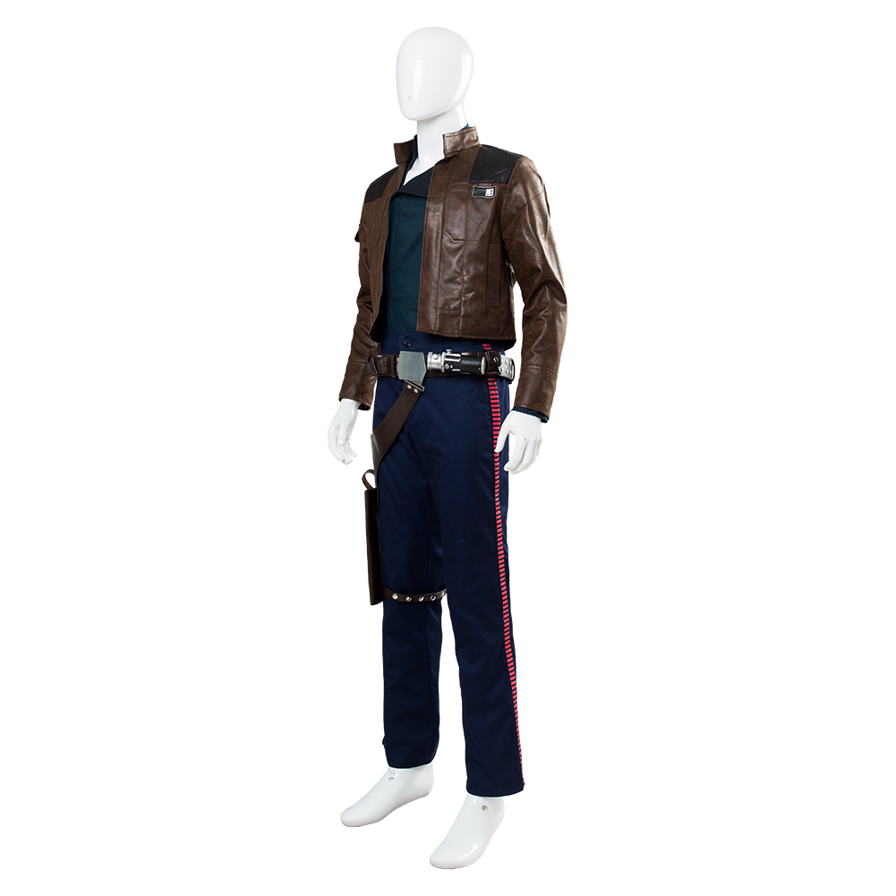 Star Wars Han Solo Cosplay Costume Belt and Belt Holster Accessories Halloween - Picture 32 of 35