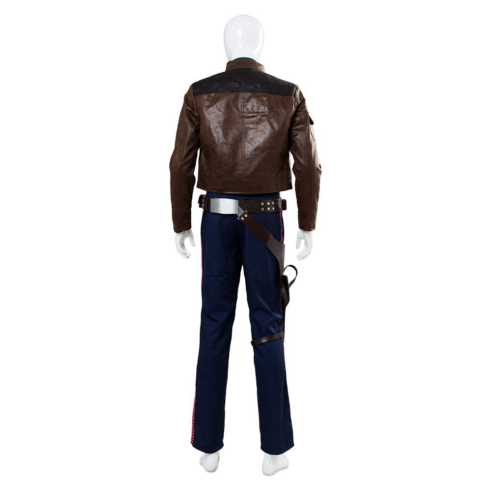 Star Wars Han Solo Cosplay Costume Belt and Belt Holster Accessories Halloween - Picture 31 of 35