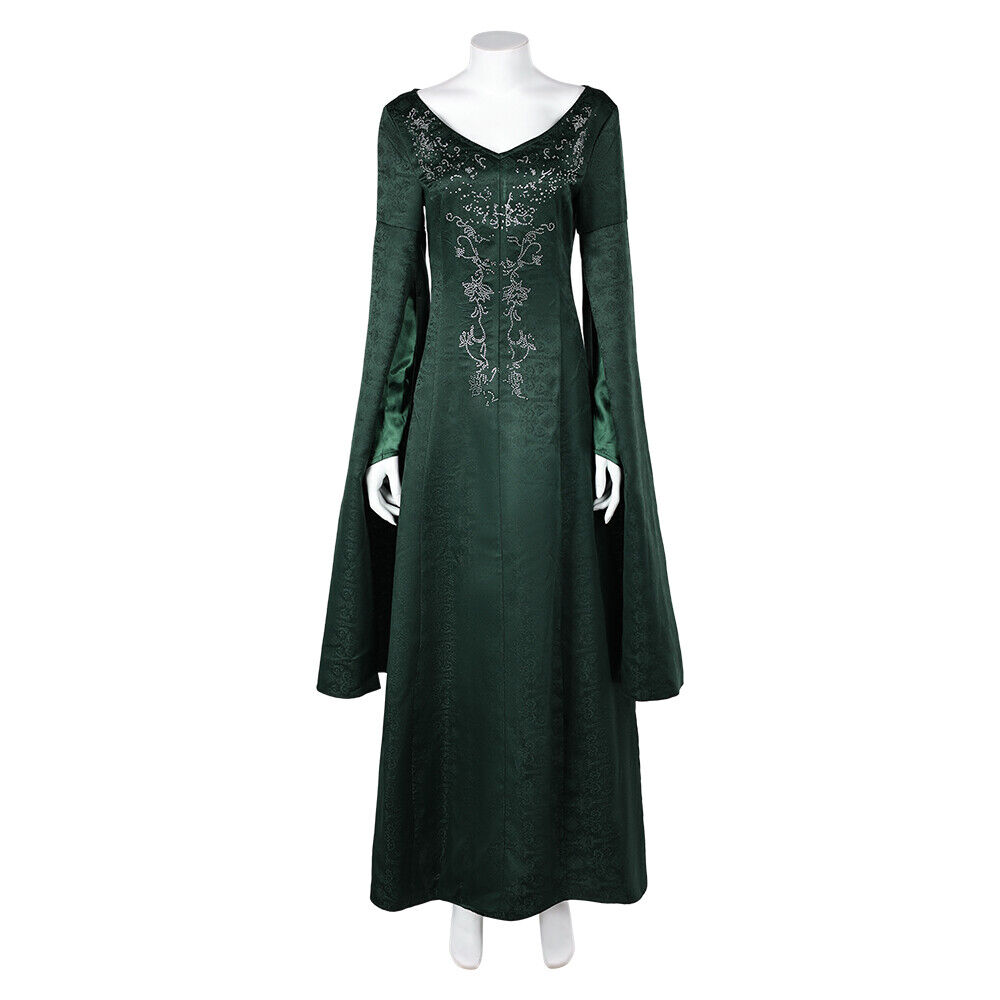 Dragon Princess Queen Alicent Hightower Cosplay costume Green Long Sleeve  Dress | eBay