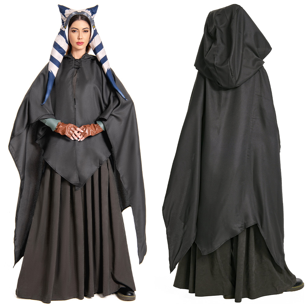 Ahsoka Tano Costume The Mandalorian Cosplay Ahsoka Halloween Costume O Cosplay Ahsoka Halloween Costume Outfit