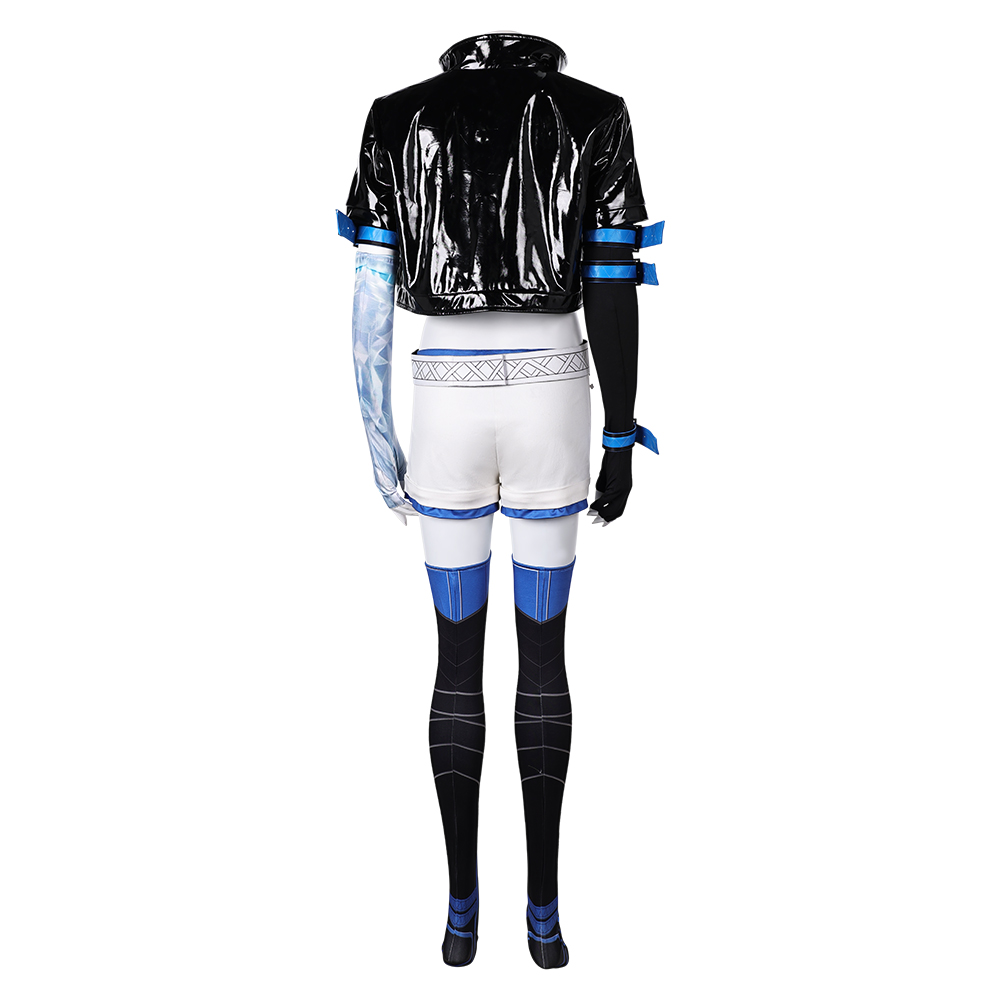 2024Game Anime Luna Snow Cosplay Coat Pants Fancy Dress Halloween Carnival Adult - Picture 15 of 26
