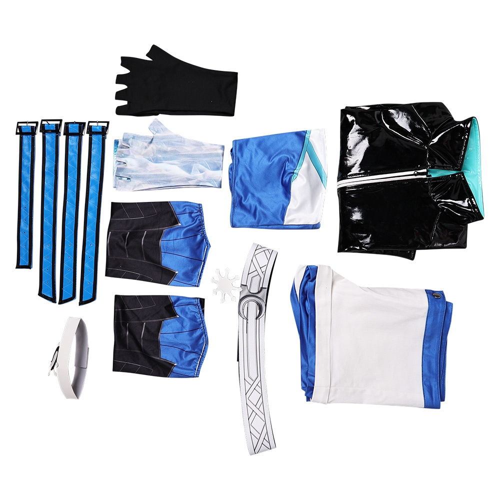 2024Game Anime Luna Snow Cosplay Coat Pants Fancy Dress Halloween Carnival Adult - Picture 22 of 26