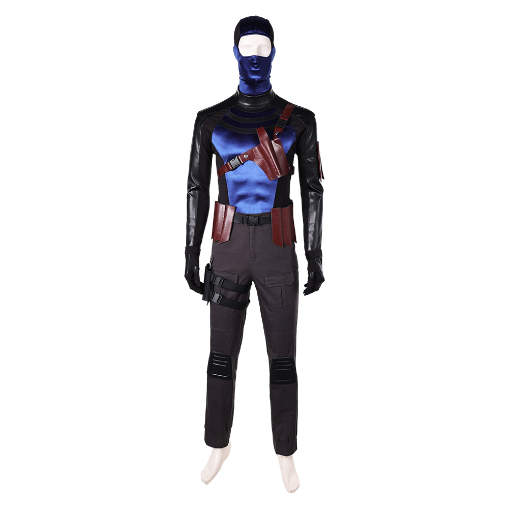 2025 Daredevil: Born Again S1 Bullseye Cosplay Party Jacket Pant Mask Halloween - Picture 26 of 27