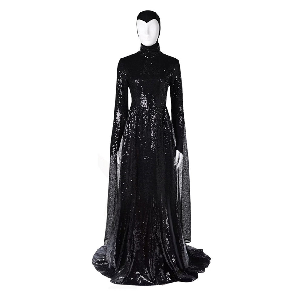 Evil Queen Kleid Cosplay Kostüm Outfits Damen Halloween Karneval Anzug - Bild 18 von 22