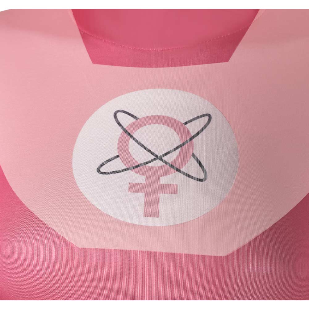 Anime Atom Eve Cosplay Disfraz Invencible Rosa Mono Capa/Máscara Trajes Completos - Imagen 18 de 20