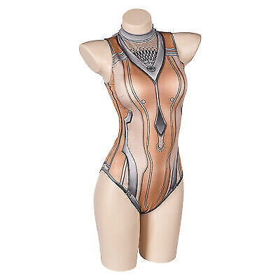 Stellar Blade Eve Cosplay Skin Sexy Printed One Piece Swimsuit Swimwear Suit - Picture 8 of 11