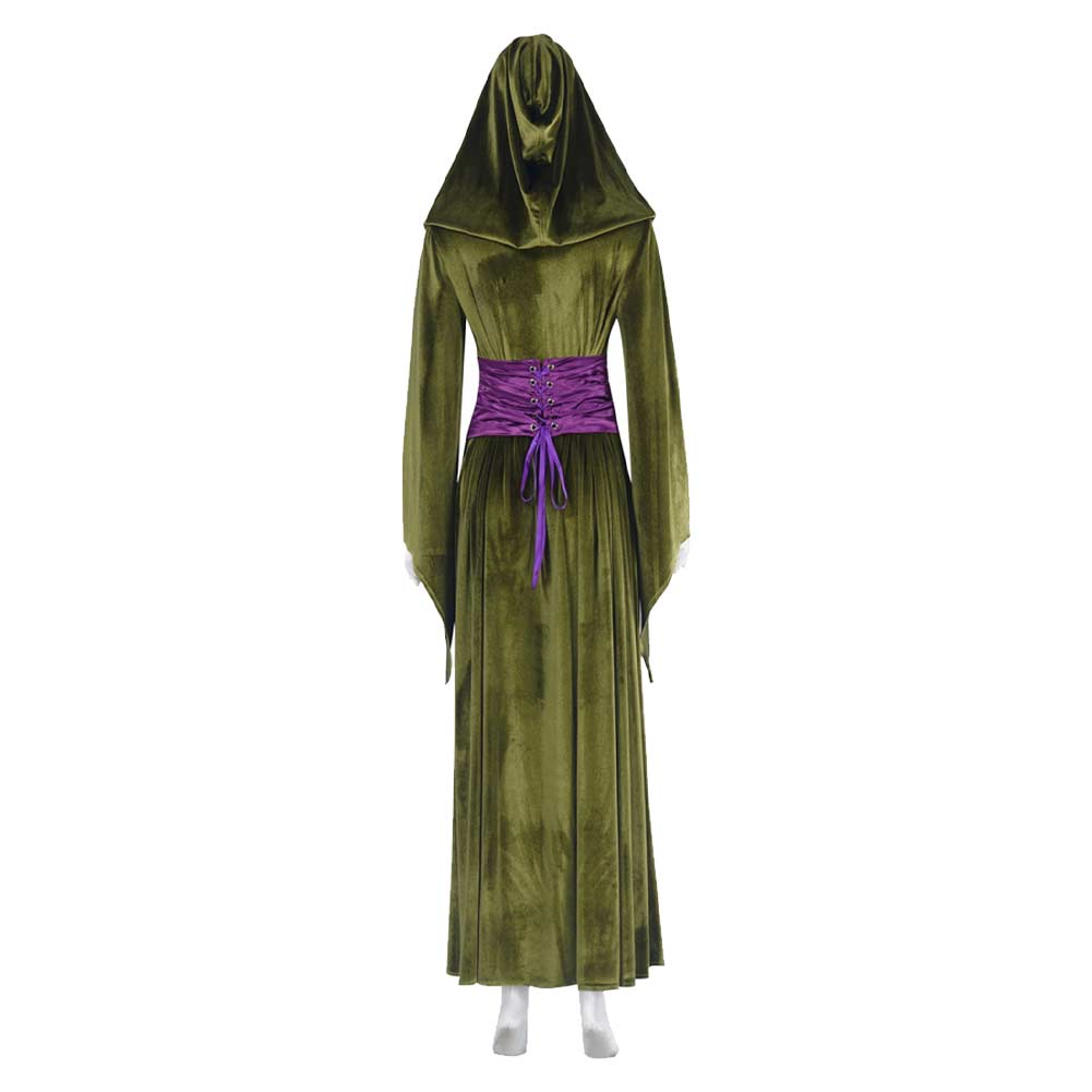 Star Padm Amidala Green Long Dress Cosplay Costume Halloween Carnival Suit  | eBay
