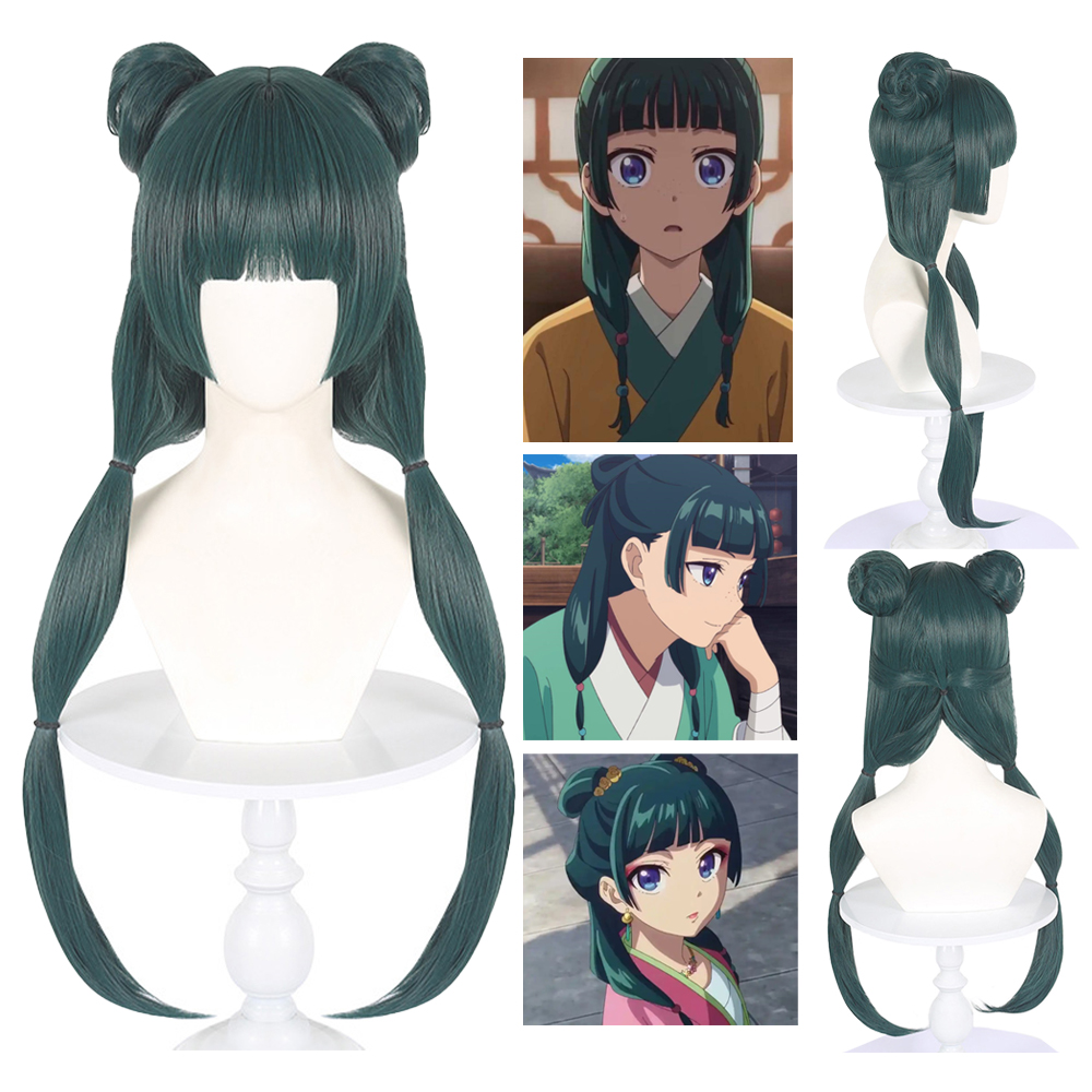 The Apothecary Diaries S2/Kusuriya no Hitorigoto Maomao Cosplay Party Dress+Wigs