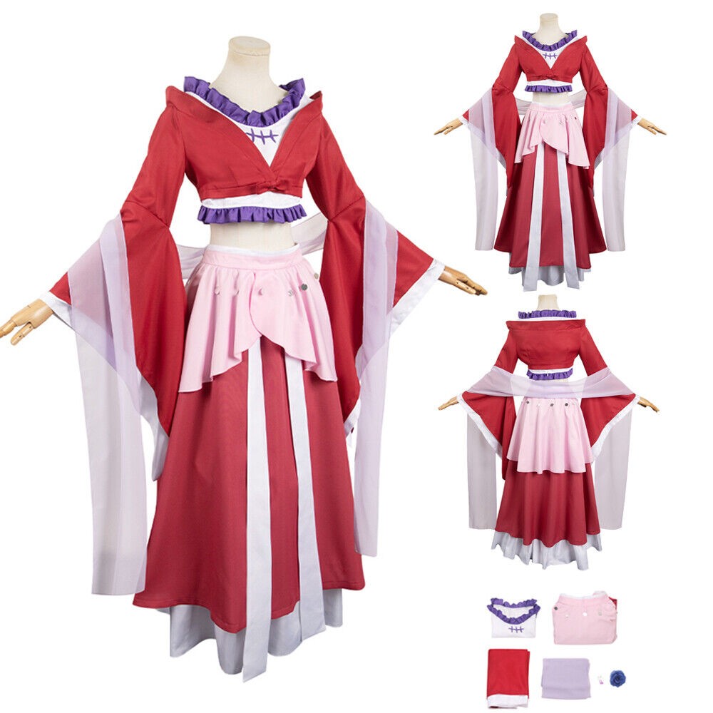 Anime Maomao Tenue Bleue Cosplay Red Costume Halloween Jacket