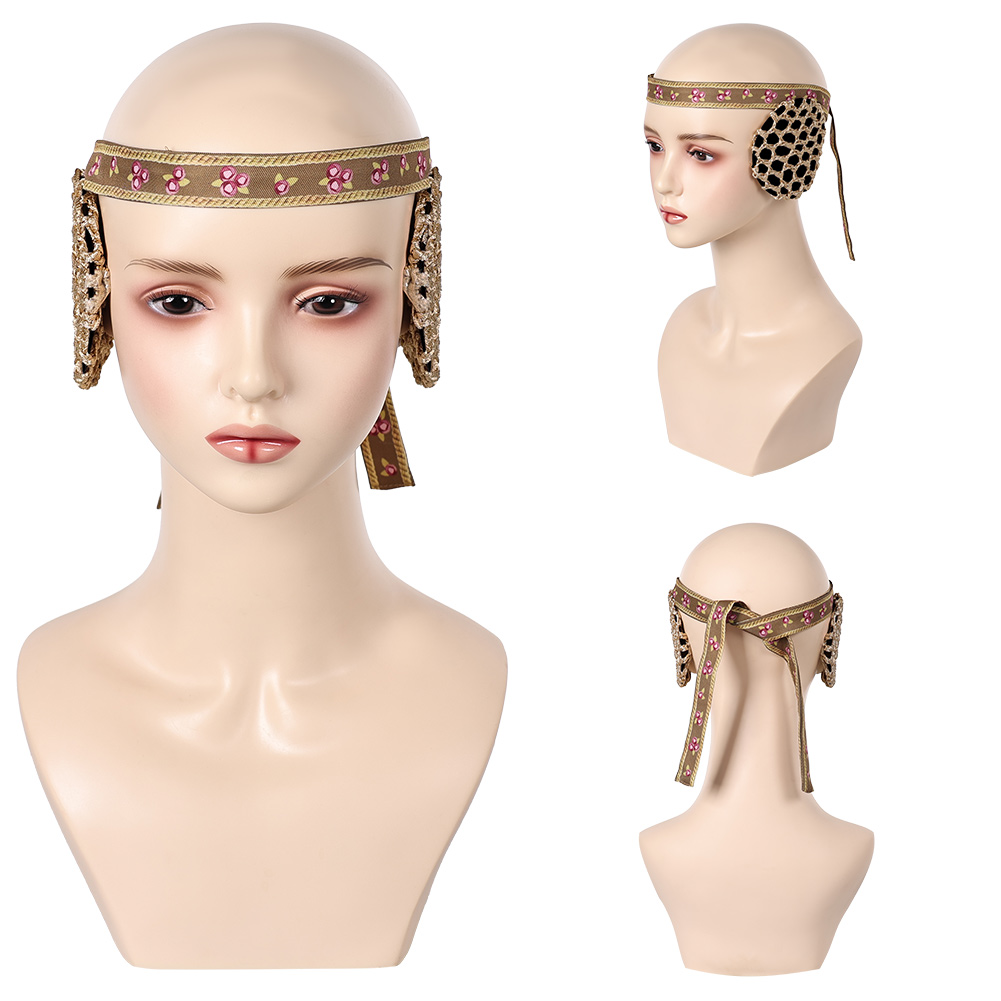 Star Wars Padme Amidala Cosplay Costume Party Suit Skirt Dress+Headband+earmuffs - Picture 37 of 37