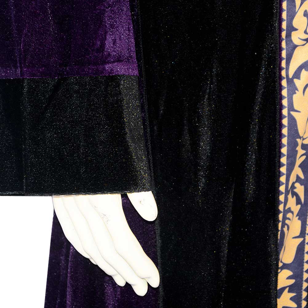 Harry Potter Albus Dumbledore Purple Wizard Robe Outfits/Wigs+Beards/Wand Sets - Picture 18 of 21