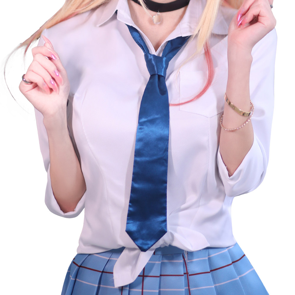 Kitagawa Marin Cosplay Costume Girls Women School Uniform Outfits Fancy Dress US - Picture 45 of 48