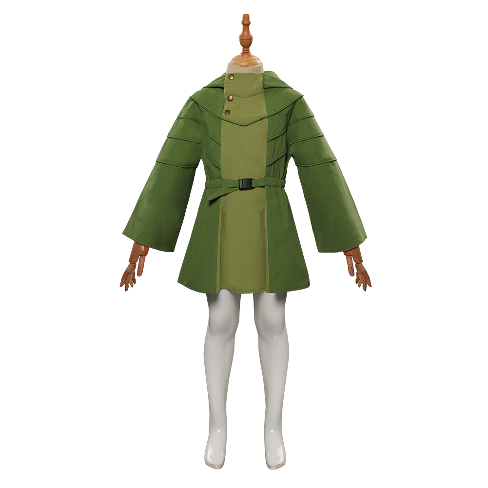 Kids Obi-Wan Kenobi -Leia Cosplay Costume Coat Halloween Carnival Suit Girls Boy - Picture 13 of 24