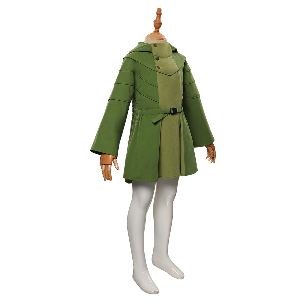 Kids Obi-Wan Kenobi -Leia Cosplay Costume Coat Halloween Carnival Suit Girls Boy - Picture 14 of 24