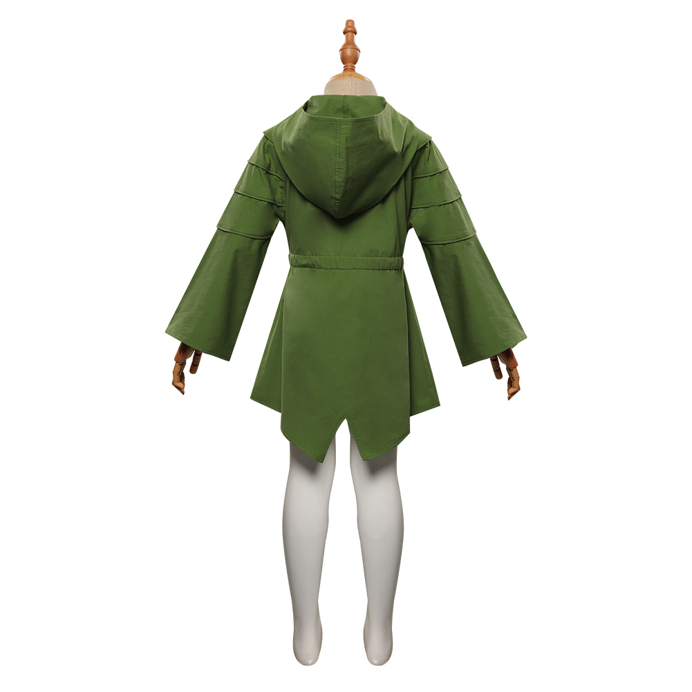Kids Obi-Wan Kenobi -Leia Cosplay Costume Coat Halloween Carnival Suit Girls Boy - Picture 15 of 24
