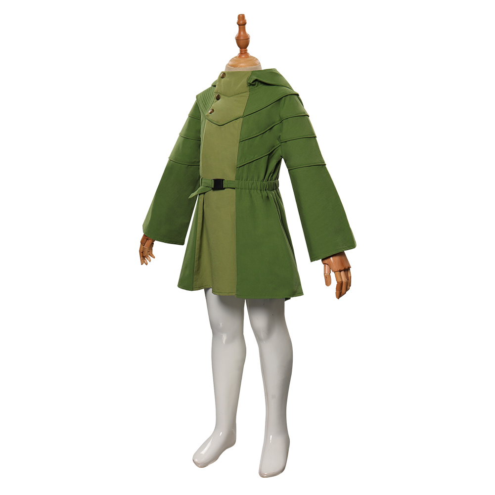 Kids Obi-Wan Kenobi -Leia Cosplay Costume Coat Halloween Carnival Suit Girls Boy - Picture 16 of 24