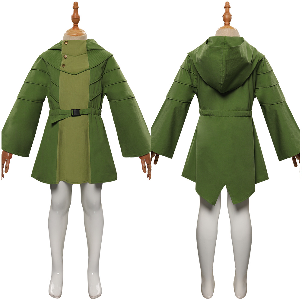 Kids Obi-Wan Kenobi -Leia Cosplay Costume Coat Halloween Carnival Suit Girls Boy - Picture 21 of 24