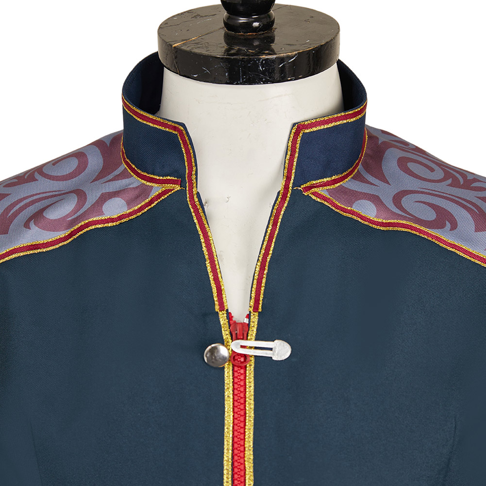 Jayce Cosplay Costume Carnival Party LOL Game Halloween Coat Gloves+Belt Pants - Picture 13 of 23