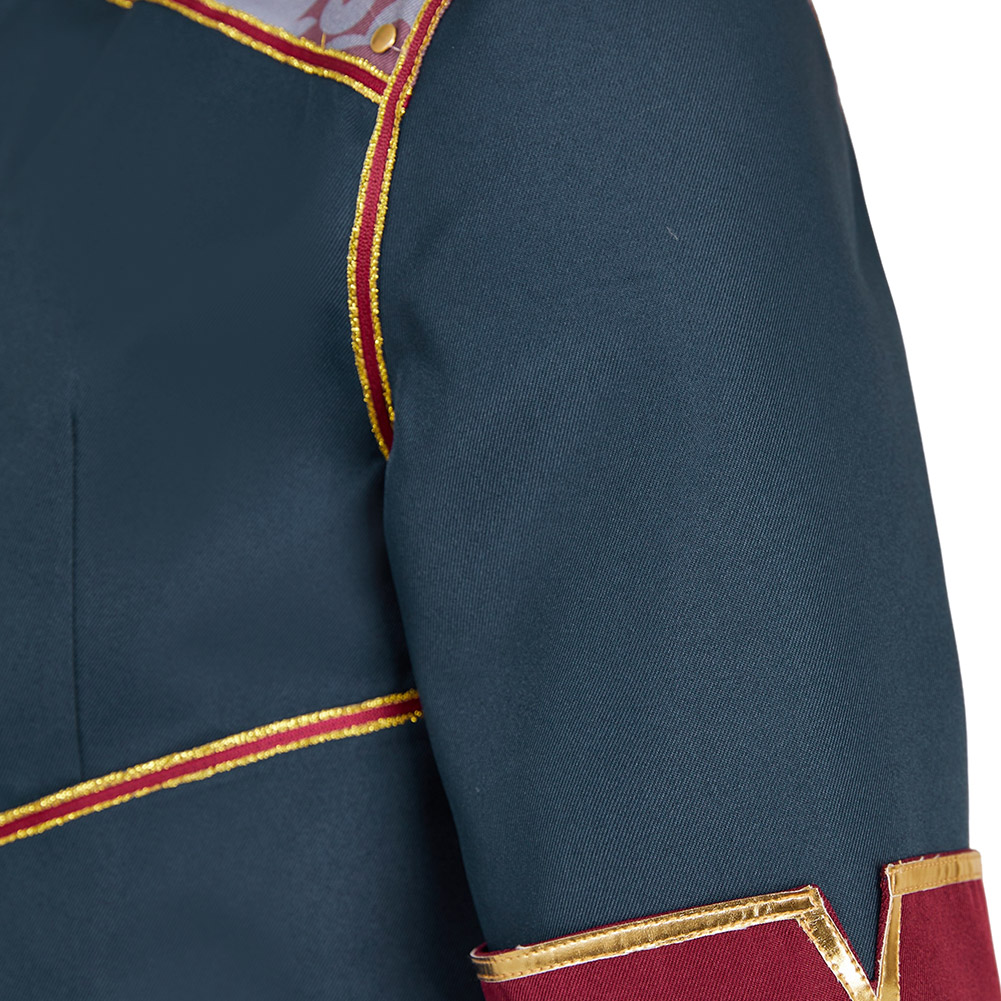 Jayce Cosplay Costume Carnival Party LOL Game Halloween Coat Gloves+Belt Pants - Picture 14 of 23