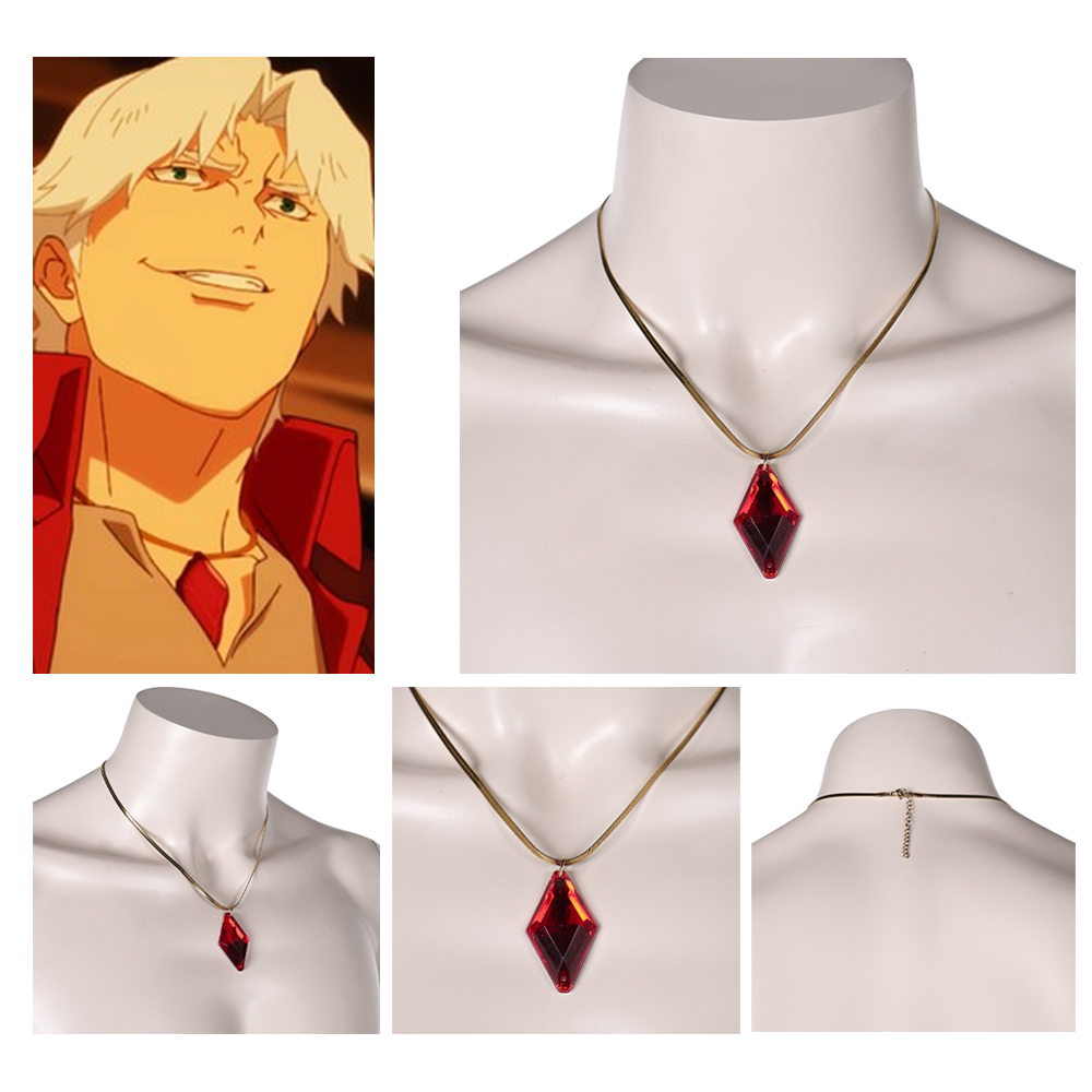 Devil May Cry Dante Cosplay Necklace Chain Pendant Wigs Hair Jewelry Accessories - Picture 18 of 49