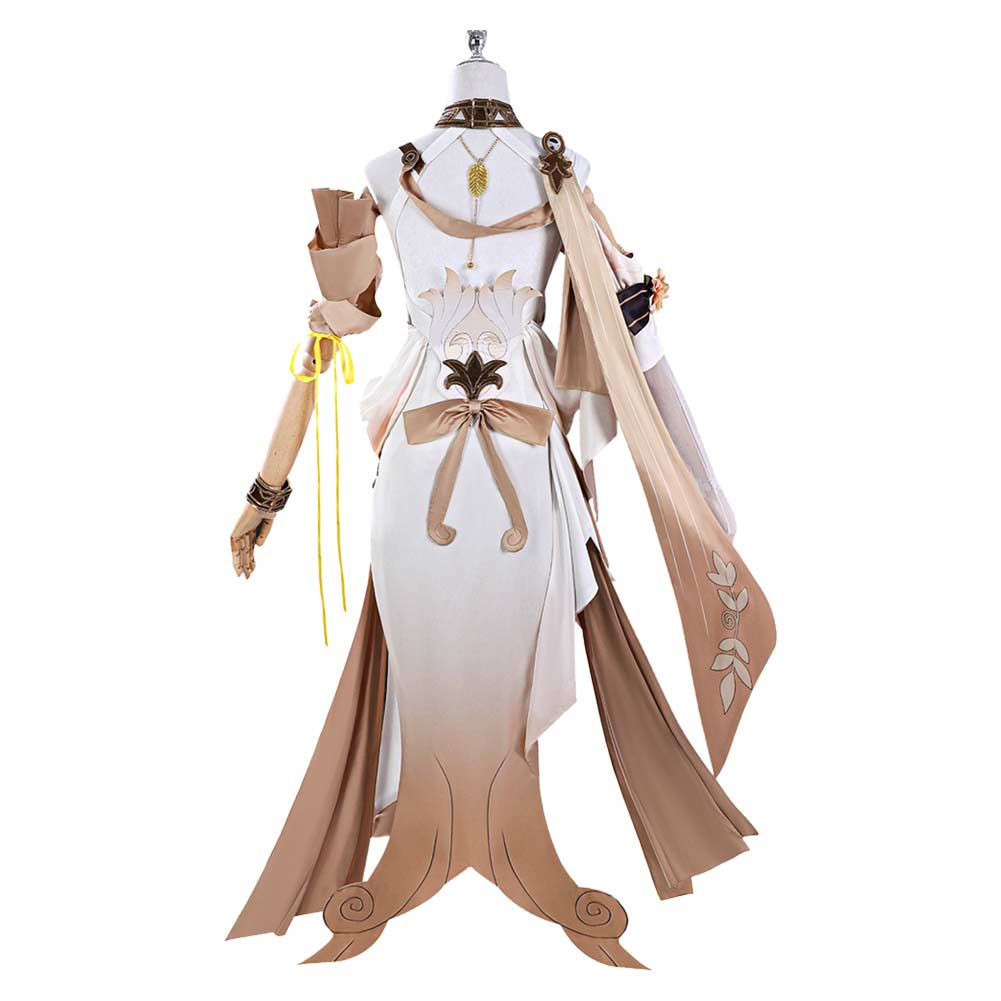 Honkai Star Rail HSR Aglaea Juegos con disfraces Halloween Vestido Falda Uniforme + Peluca para el cabello Mujeres - Imagen 14 de 29