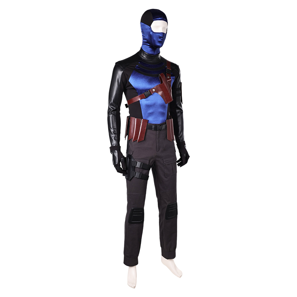 2025 Daredevil: Born Again S1 Bullseye Cosplay Party Jacket Pant Mask Halloween - Picture 17 of 27