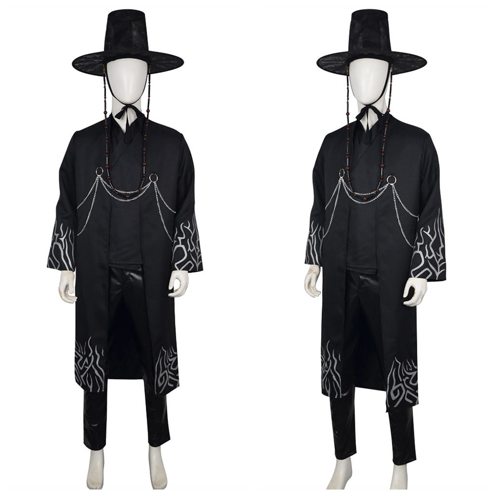 K-P:DH Korean Superstar SajaBoys Jinu Cosplay Halloween Fancy Dress Coat Hat UK - Picture 17 of 21