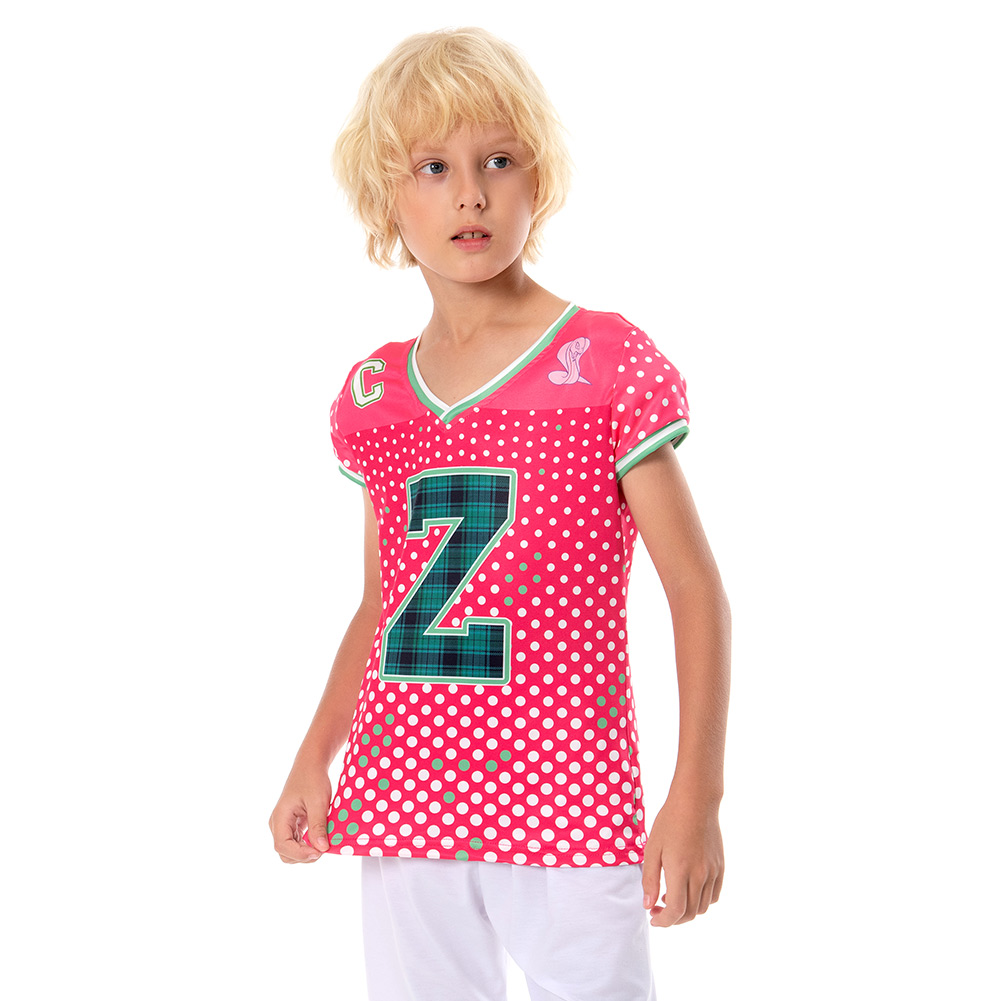 Kids Child Zombies 4:Dawn of the Vampires Zed Cosplay T-shirt Short Sleeve Tops - Picture 14 of 18
