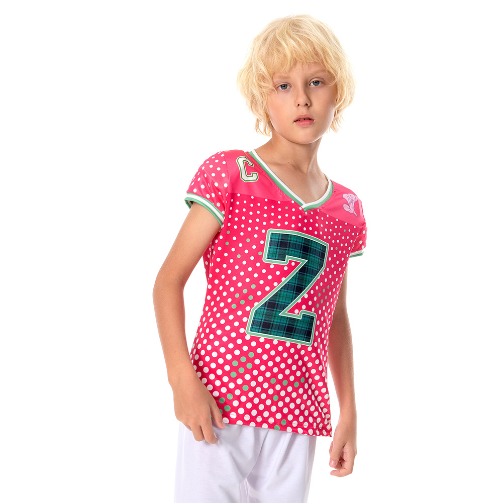 Kids Child Zombies 4:Dawn of the Vampires Zed Cosplay T-shirt Short Sleeve Tops - Picture 15 of 18