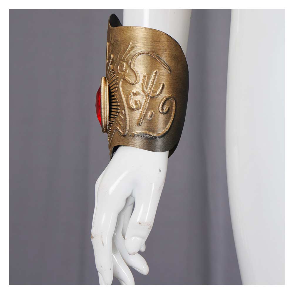 Zombies 4:Dawn of the Vampires Nova Cosplay Skirt Dress Red Gemstone Bracelet AU - Picture 26 of 29