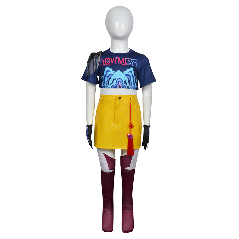Disfraz De Cazadora De Demonios Para Niña – Con Peluca Incluida, Traje De Cosplay Anime Para Halloween, Fiestas Y Obras De Teatro, Varias Tallas