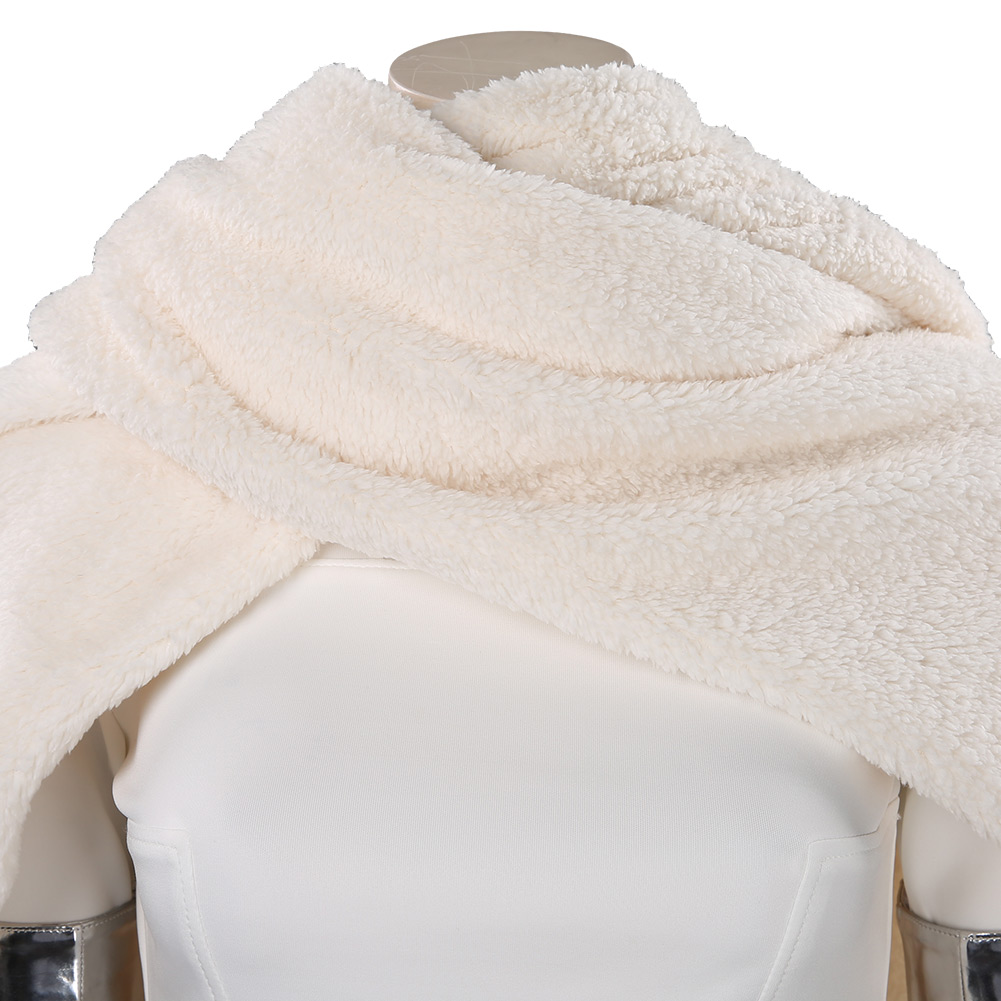 Star Wars Queen Padmé Naberrie Amidala White suit Cloak Blaster Gun prop fullset - Picture 23 of 26