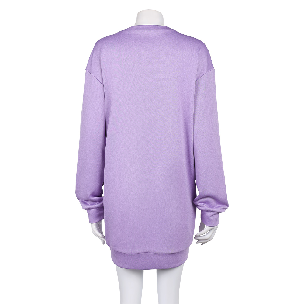 Korean superstar Mira Purple Bear Long Sleeve Pajamas+Demon Idol Mira Stage Wig - Picture 15 of 23