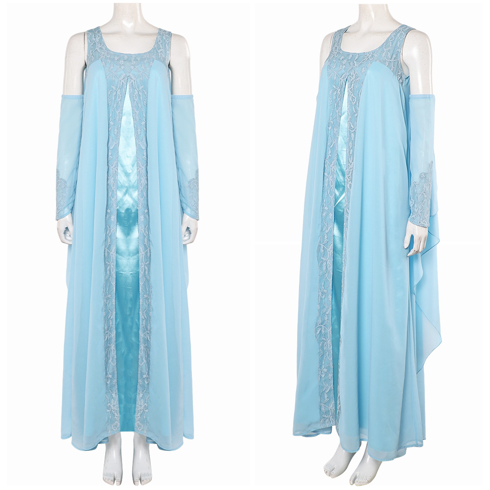 halpern green dress 1980s Star Wars Amidala Ombre Gradient Dress main image 0
