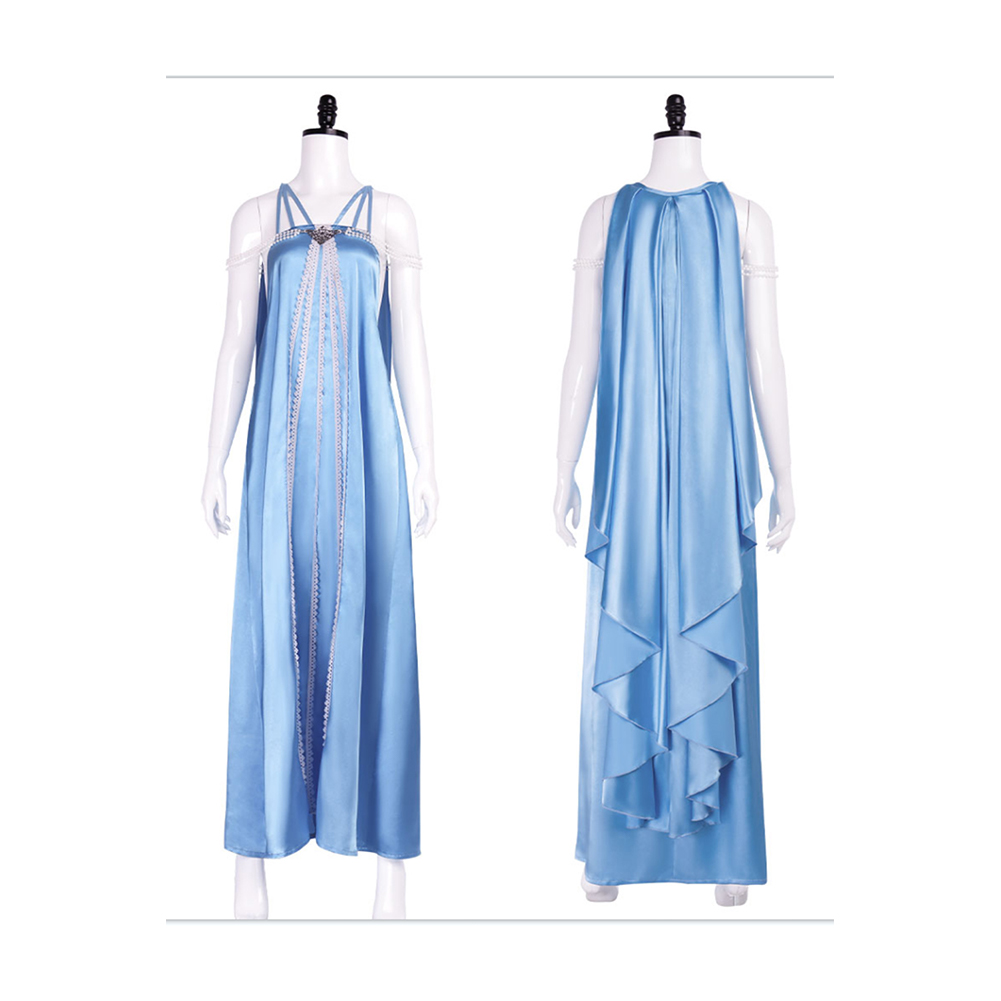 white christmas dresses Queen Padme Costume Star Wars Sexy Padme Amidala Dress Cloak Halloween –  ACcosplay main image 0