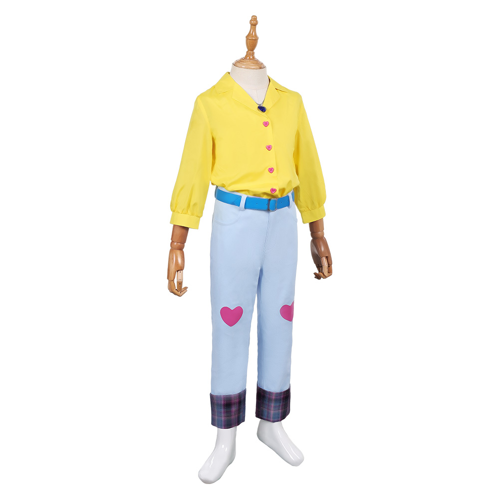 Korean Superstar Saja Hunter Jinu Costume Cosplay Baby Mystery Demon Jinu suit