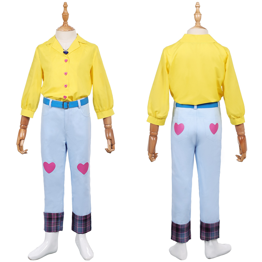 Korean Superstar Saja Hunter Jinu Costume Cosplay Baby Mystery Demon Jinu suit