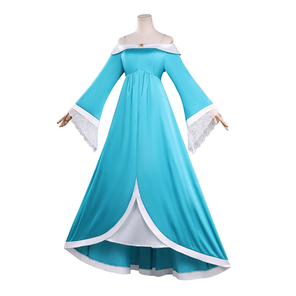 blue princess costume dress Elsa Frozen Dress: Blue Sequin Tulle Princess Costume