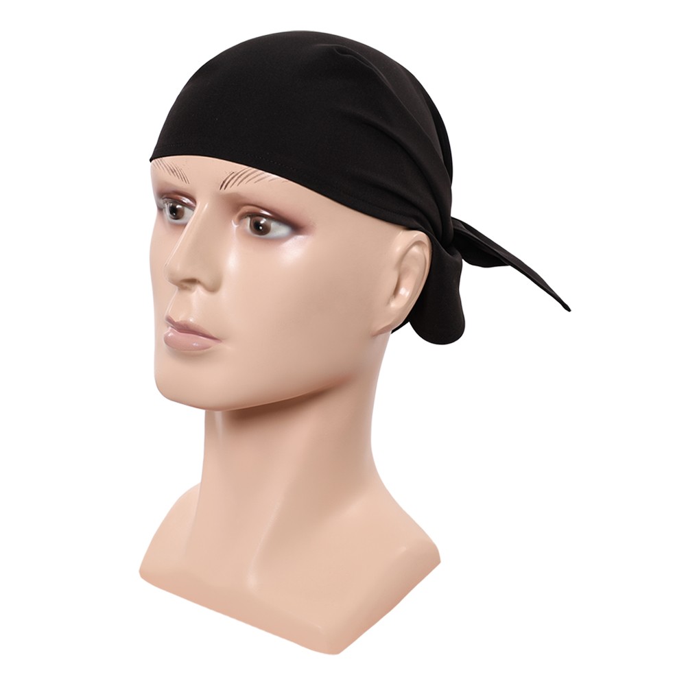 Roronoa Zoro Cosplay Black Headband Headscarf Scarf Accessories