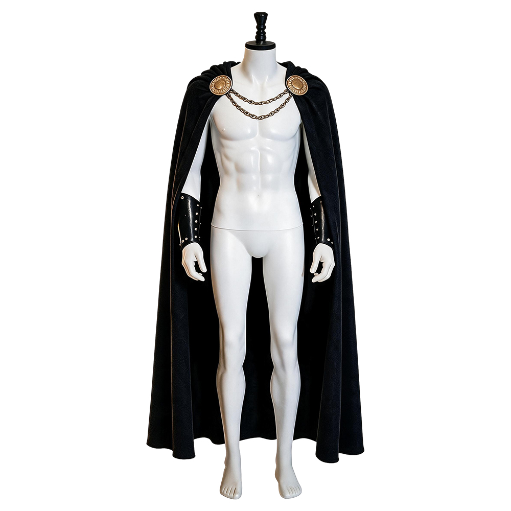Ody King Agamemnon Knight Cosplay Halloween Cloak Medieval Uniform Suit Full Set - Produktbild 8